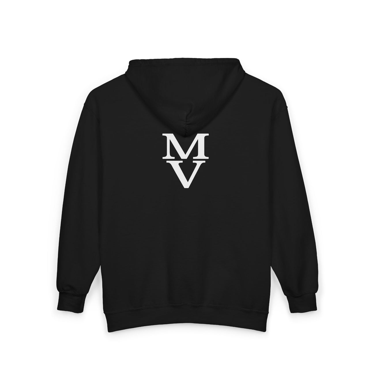 Quietly Iconic Modest Mindset Statement Zip Front Hoodie Sweatshirt