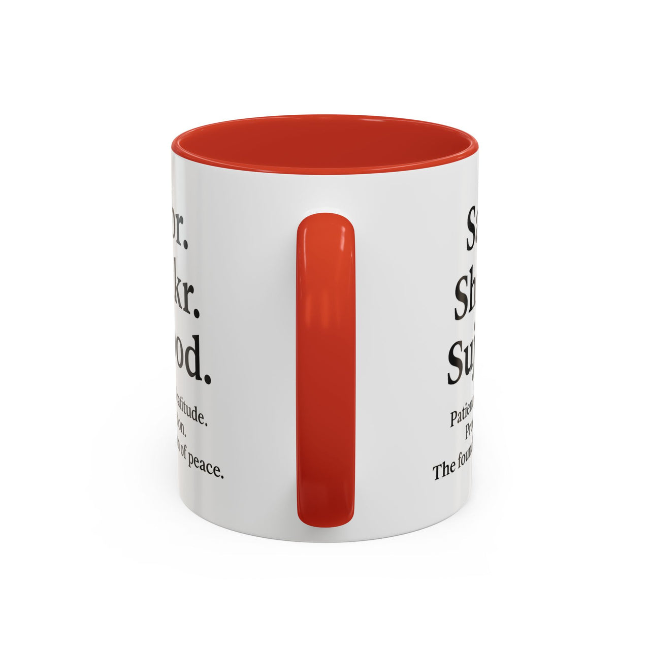 Accent Coffee Mug – 11oz Sabr.Shukr.Sujood - Modestly Vogue
