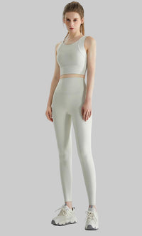 High Waist Activewear Running Trousers Fitness Yoga Wear Set