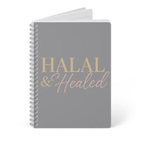 Halal & Healed A5 Softcover Notebook – Mindful Islamic Journal - Modestly Vogue