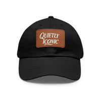 Quietly Iconic Rustic Hat with Leather Patch – Minimalist Statement Cap - Modestly Vogue