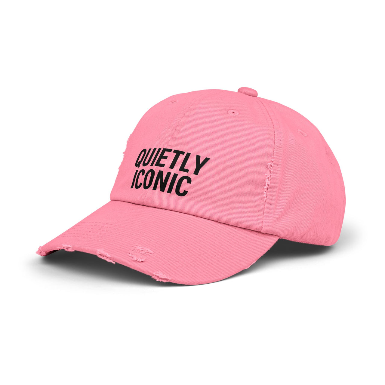 Quietly Iconic Unisex Distressed Cap – Casual Trendy Hat for Everyday Style - Modestly Vogue