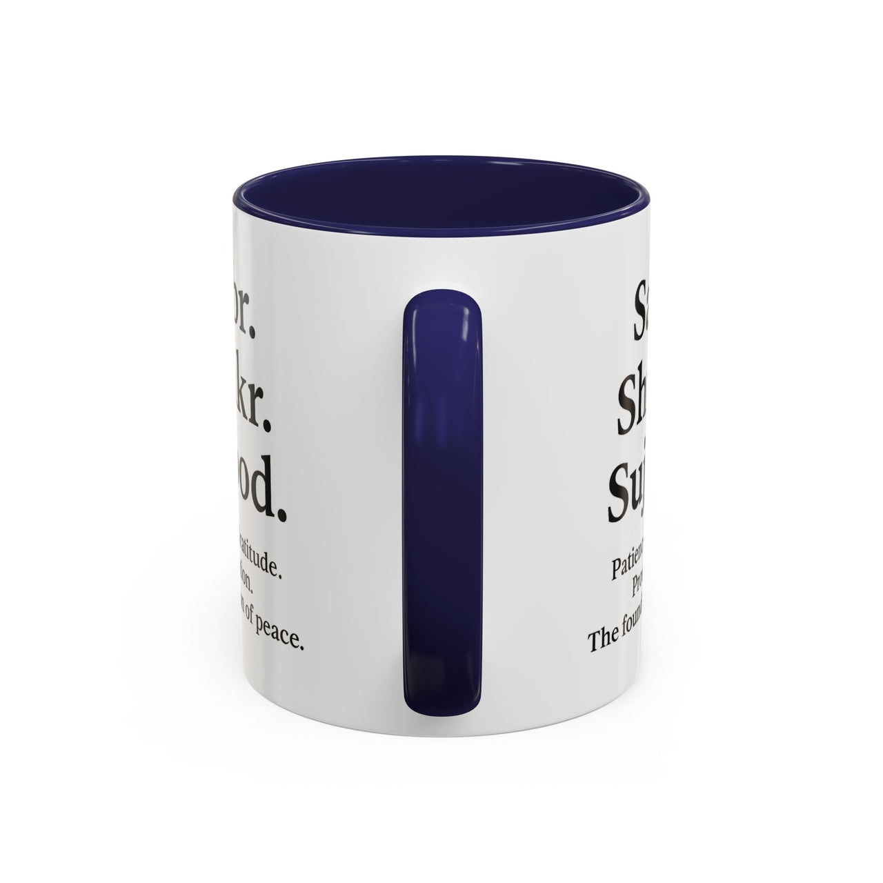 Accent Coffee Mug – 11oz Sabr.Shukr.Sujood - Modestly Vogue
