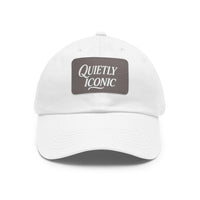 Quietly Iconic Rustic Hat with Leather Patch – Minimalist Statement Cap - Modestly Vogue