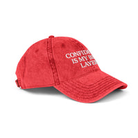 Confidence Quote Hat – Vintage Embroidered Dad Cap - Modestly Vogue