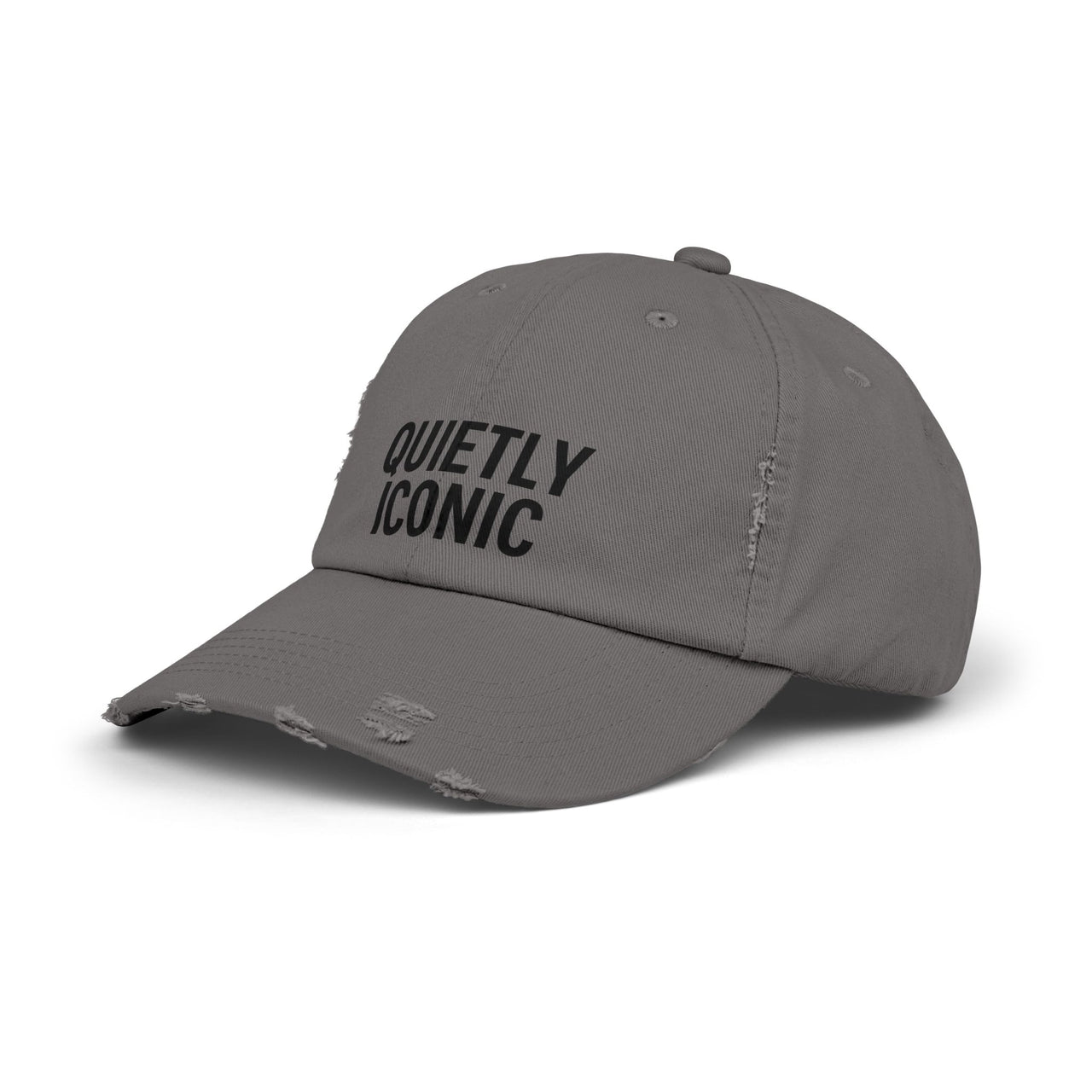 Quietly Iconic Unisex Distressed Cap – Casual Trendy Hat for Everyday Style - Modestly Vogue