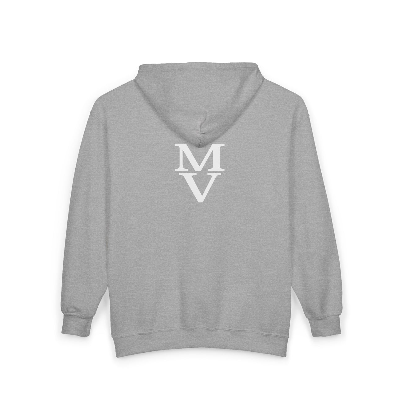 Quietly Iconic Modest Mindset Statement Zip Front Hoodie Sweatshirt