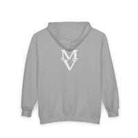 Quietly Iconic Modest Mindset Statement Zip Front Hoodie Sweatshirt