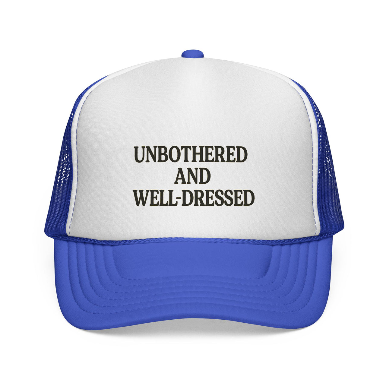 Unbothered and Well-Dressed Trucker Cap – Stylish & Fun Gift - Modestly Vogue