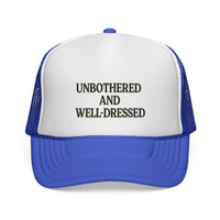 Unbothered and Well-Dressed Trucker Cap – Stylish & Fun Gift - Modestly Vogue