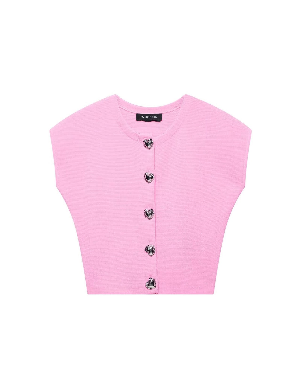 Pastel Women Clothing Spring Summer Sweet Sleeveless Vest Women Knitted Short Top