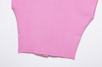 Pastel Women Clothing Spring Summer Sweet Sleeveless Vest Women Knitted Short Top