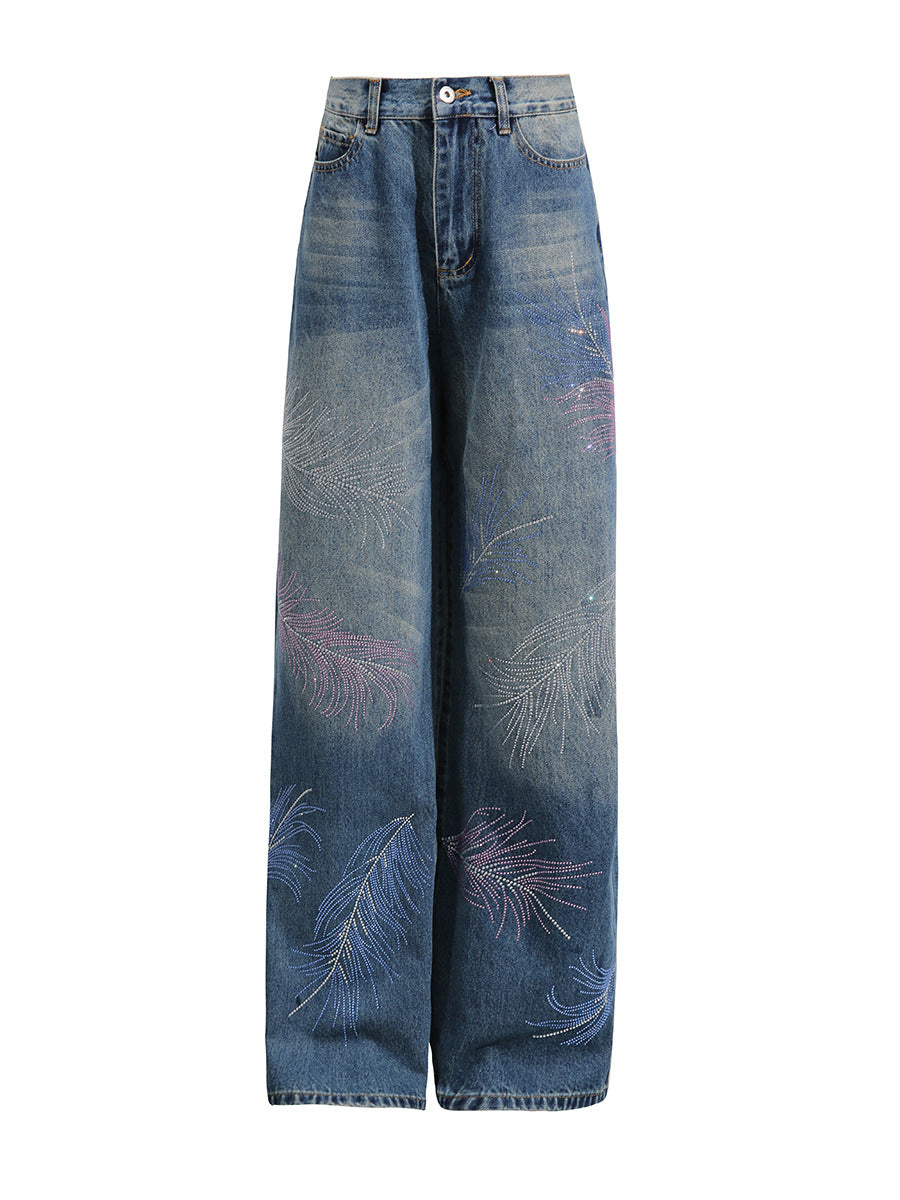 High Waist Loose Jeans – Light Drape Straight-Leg Summer Fit - Modestly Vogue