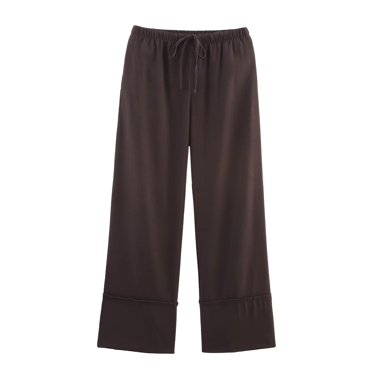 Summer Collared Shirt & Wide Leg Trousers Set for Women - Modestly Vogue