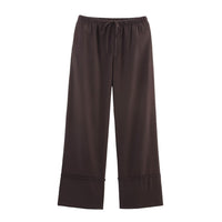 Summer Collared Shirt & Wide Leg Trousers Set for Women - Modestly Vogue