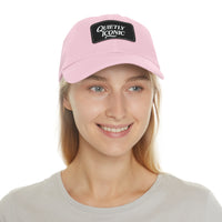 Quietly Iconic Rustic Hat with Leather Patch – Minimalist Statement Cap - Modestly Vogue