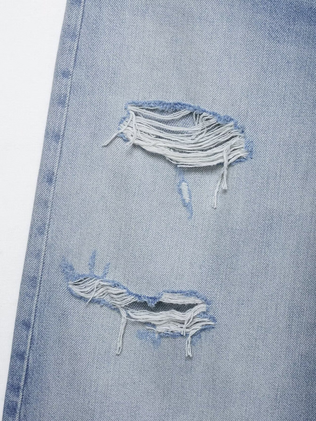 Blue Autumn Minority All Match Casual Loose Retro Jeans