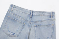Blue Autumn Minority All Match Casual Loose Retro Jeans