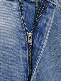 Blue Autumn Minority All Match Casual Loose Retro Jeans