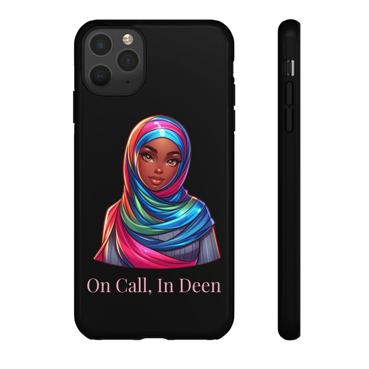 Colorful Hijab Phone Case - 'On Call, In Deen' - Modestly Vogue
