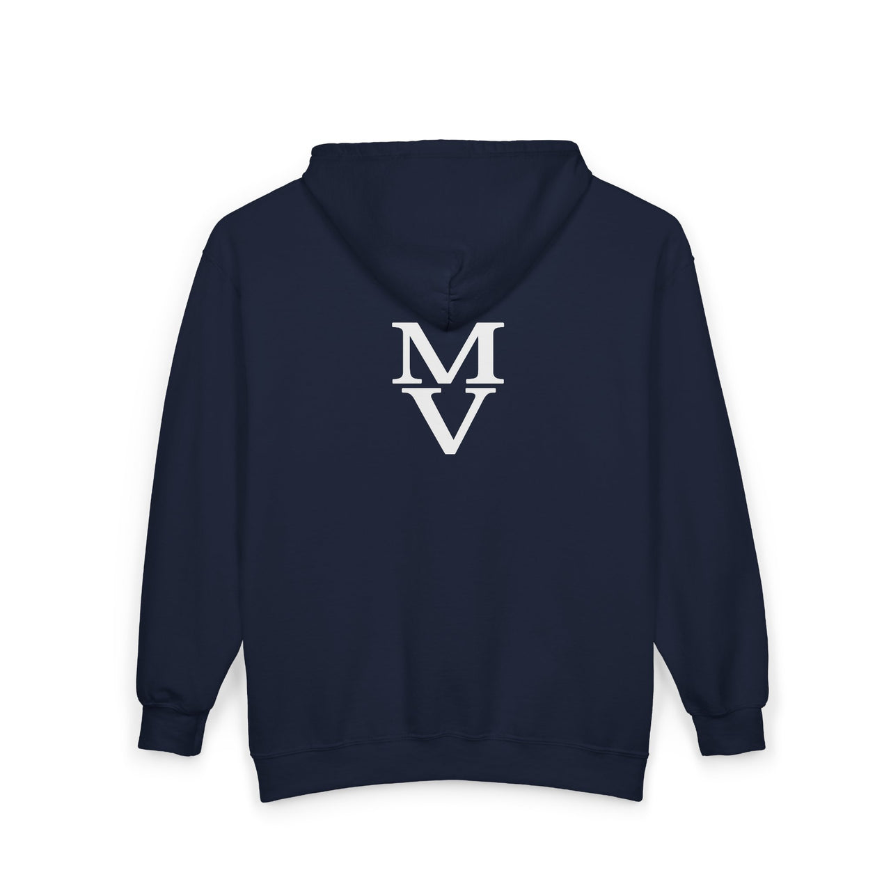 Quietly Iconic Modest Mindset Statement Zip Front Hoodie Sweatshirt