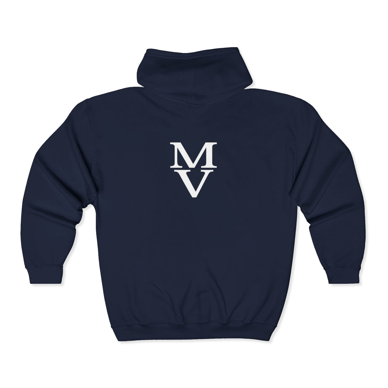 Quietly Iconic Modest Mindset Statement Zip Front Hoodie Sweatshirt