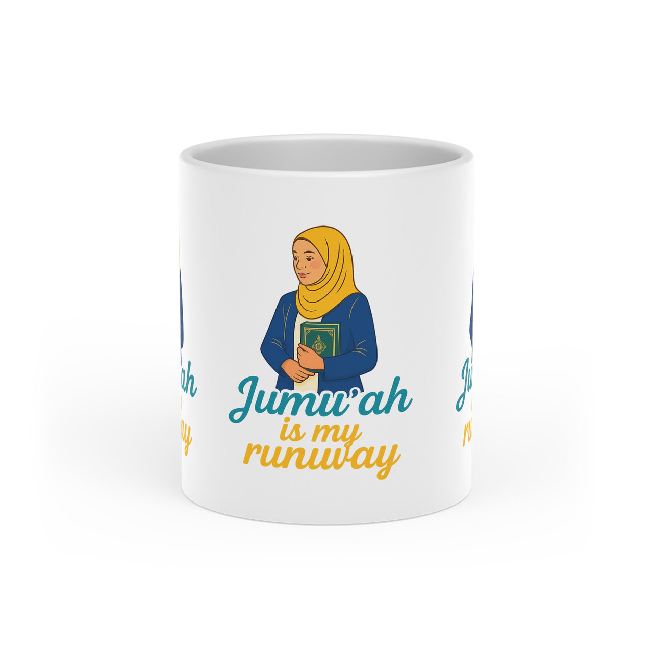 Heart-Shaped Jum’uah Mug – Faith & Ramadan Gift - Modestly Vogue