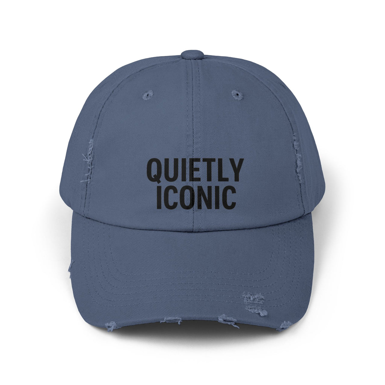 Quietly Iconic Unisex Distressed Cap – Casual Trendy Hat for Everyday Style - Modestly Vogue