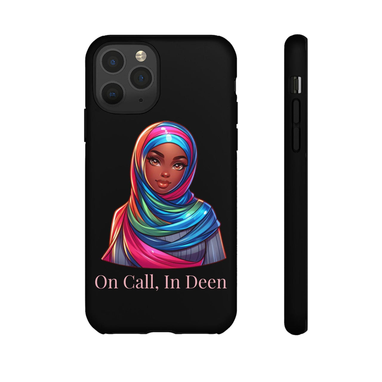 Colorful Hijab Phone Case - 'On Call, In Deen' - Modestly Vogue