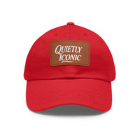 Quietly Iconic Rustic Hat with Leather Patch – Minimalist Statement Cap - Modestly Vogue