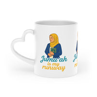 Heart-Shaped Jum’uah Mug – Faith & Ramadan Gift - Modestly Vogue