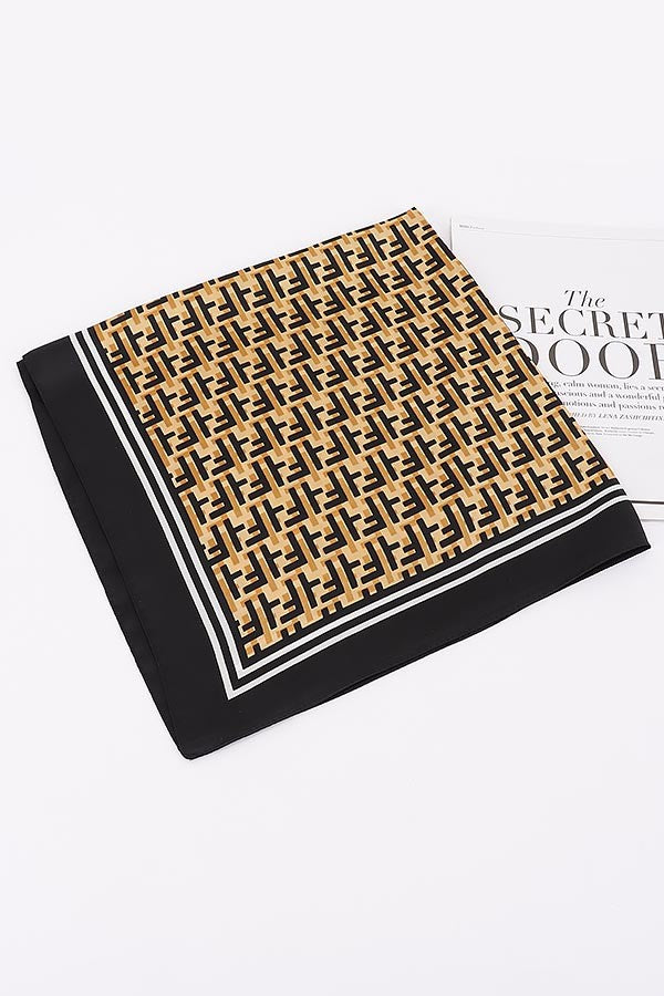 Multi Print Bandana Scarf