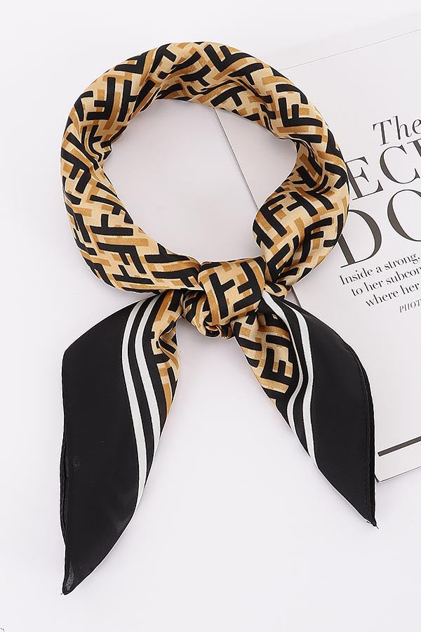 Multi Print Bandana Scarf