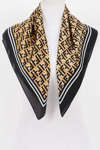 Multi Print Bandana Scarf