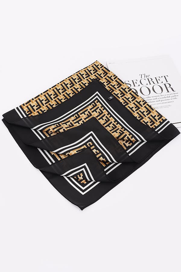 Multi Print Bandana Scarf