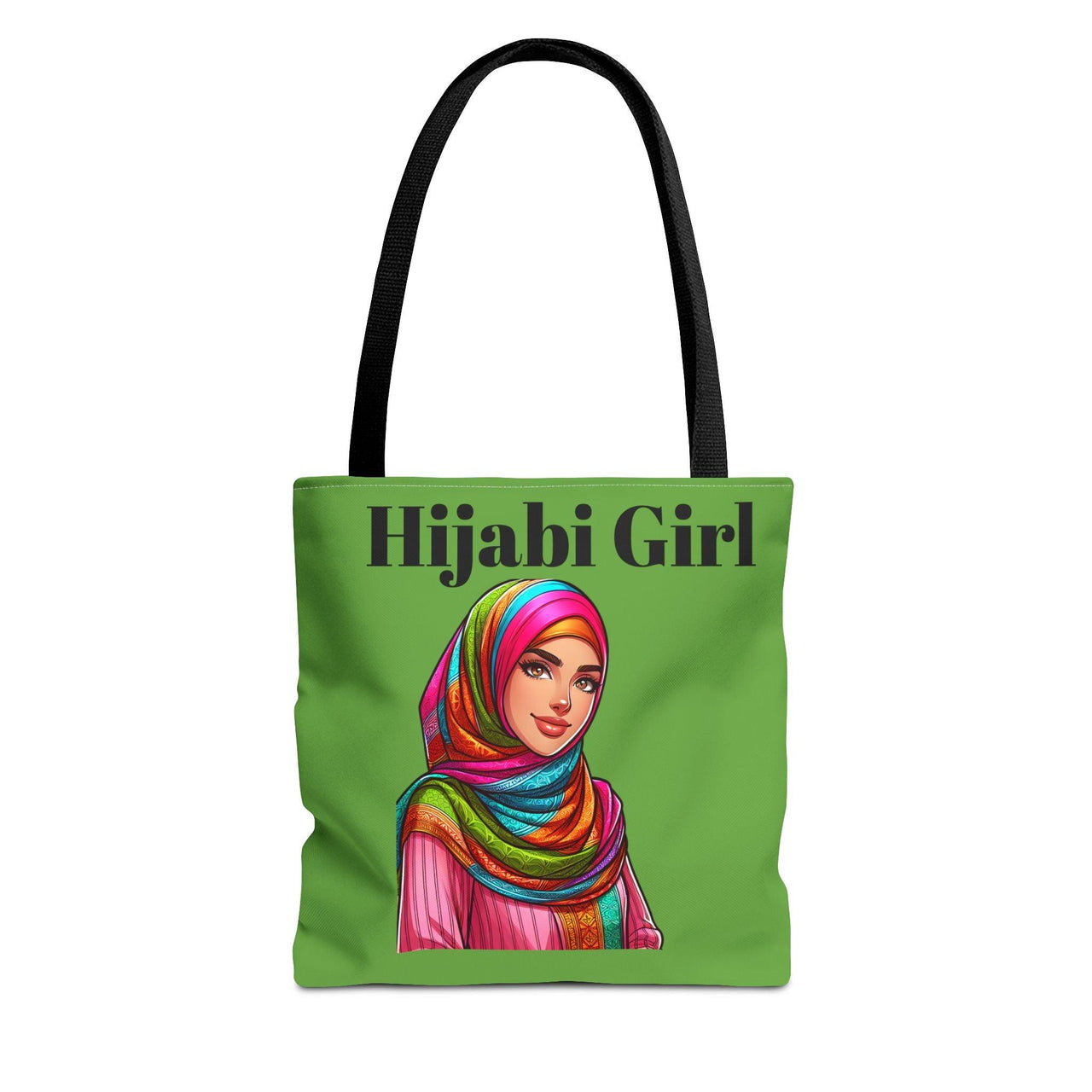 Colorful Hijabi Girl Tote Bag - Stylish and Functional for Every Occasion - Modestly Vogue