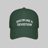 Modest Mindset Low Profile Baseball Cap - 'Discipline is Devotion' Hat