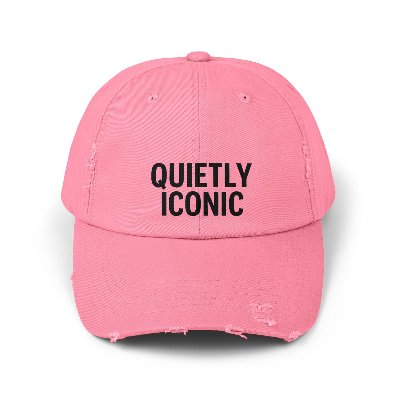 Quietly Iconic Unisex Distressed Cap – Casual Trendy Hat for Everyday Style - Modestly Vogue