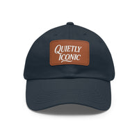 Quietly Iconic Rustic Hat with Leather Patch – Minimalist Statement Cap - Modestly Vogue