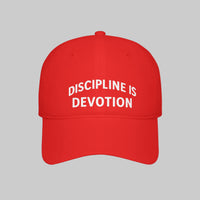 Modest Mindset Low Profile Baseball Cap - 'Discipline is Devotion' Hat