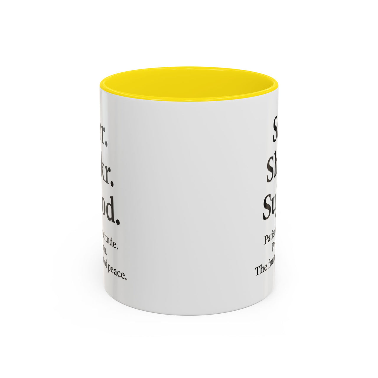 Accent Coffee Mug – 11oz Sabr.Shukr.Sujood - Modestly Vogue