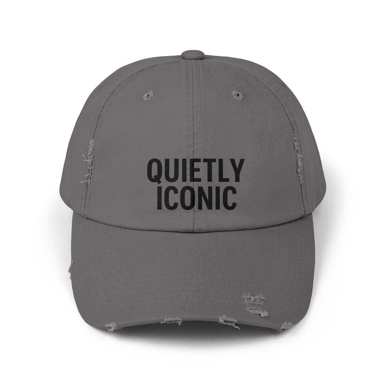 Quietly Iconic Unisex Distressed Cap – Casual Trendy Hat for Everyday Style - Modestly Vogue