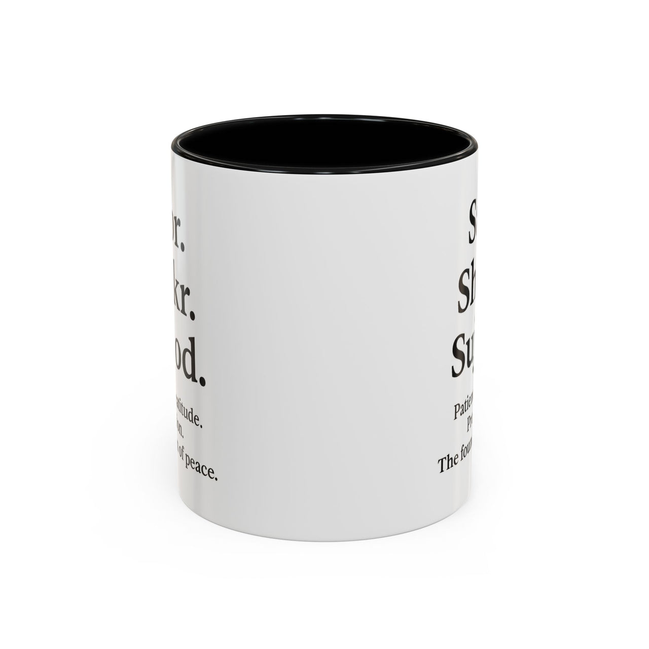 Accent Coffee Mug – 11oz Sabr.Shukr.Sujood - Modestly Vogue