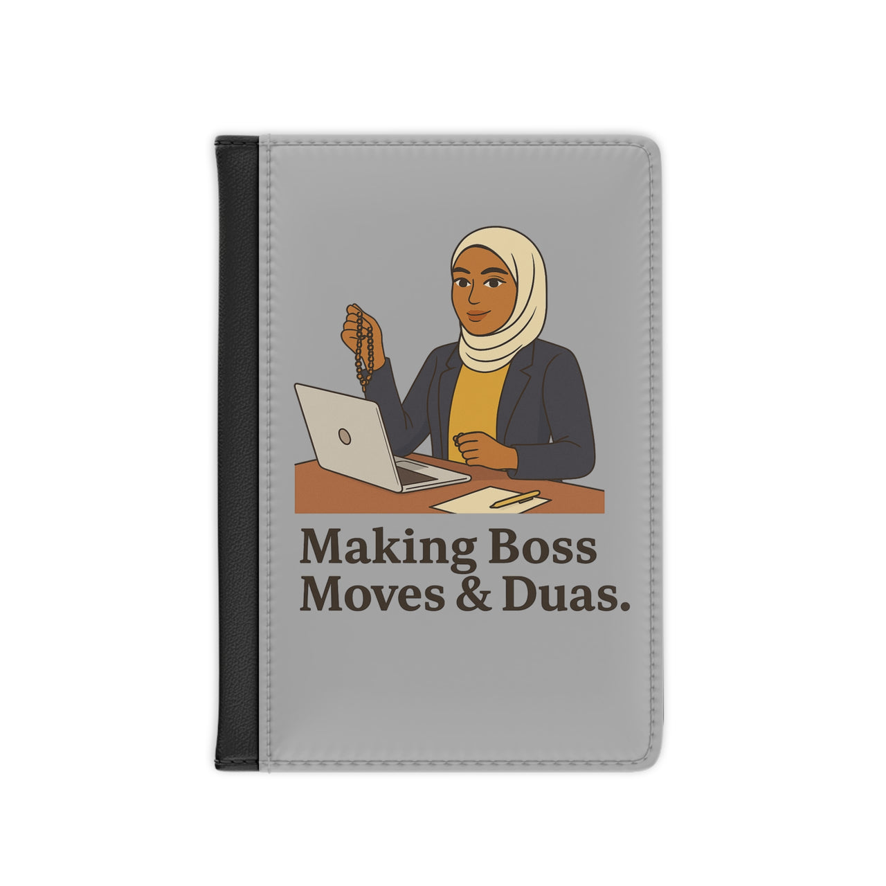 Hijabi Girl by LoLo Stylish Hijab Life Passport Cover - Travel Accessory for Hijab Wearers - Modestly Vogue