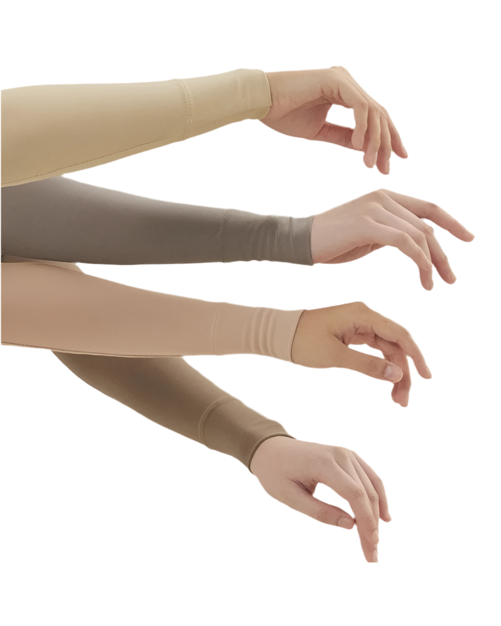 Neutral Arm Cover Oversleeves Muslim Hijab Sleeve for Women Modal Fabric