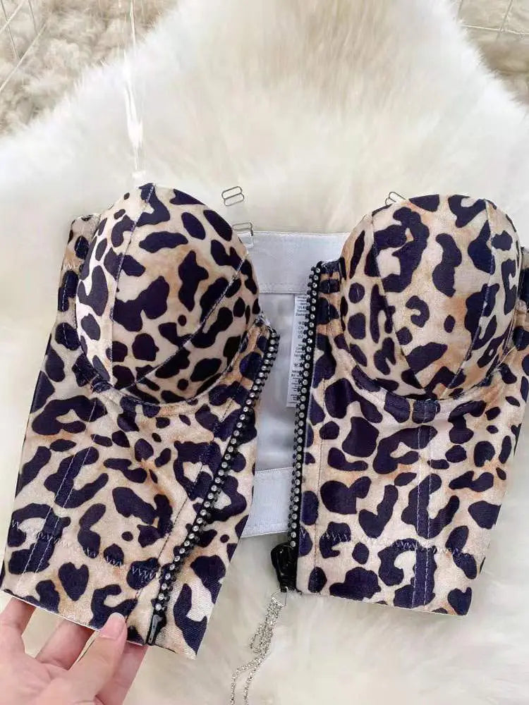 Leopard Print Zipper Top – Lightweight & Bold Summer Style - Modestly Vogue