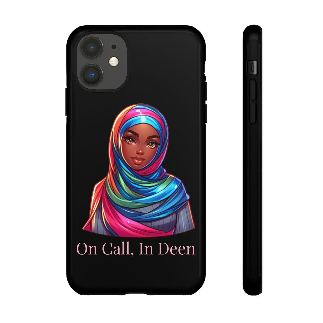 Colorful Hijab Phone Case - 'On Call, In Deen' - Modestly Vogue