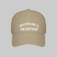 Modest Mindset Low Profile Baseball Cap - 'Discipline is Devotion' Hat