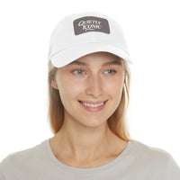 Quietly Iconic Rustic Hat with Leather Patch – Minimalist Statement Cap - Modestly Vogue