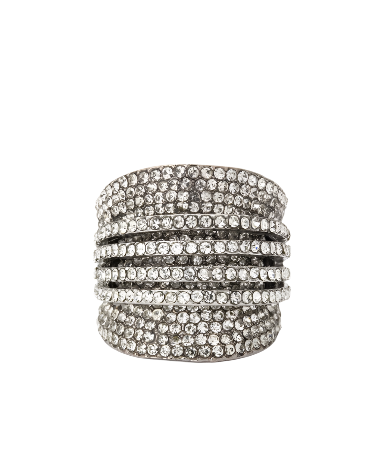 Layer Crystals Stretch Ring